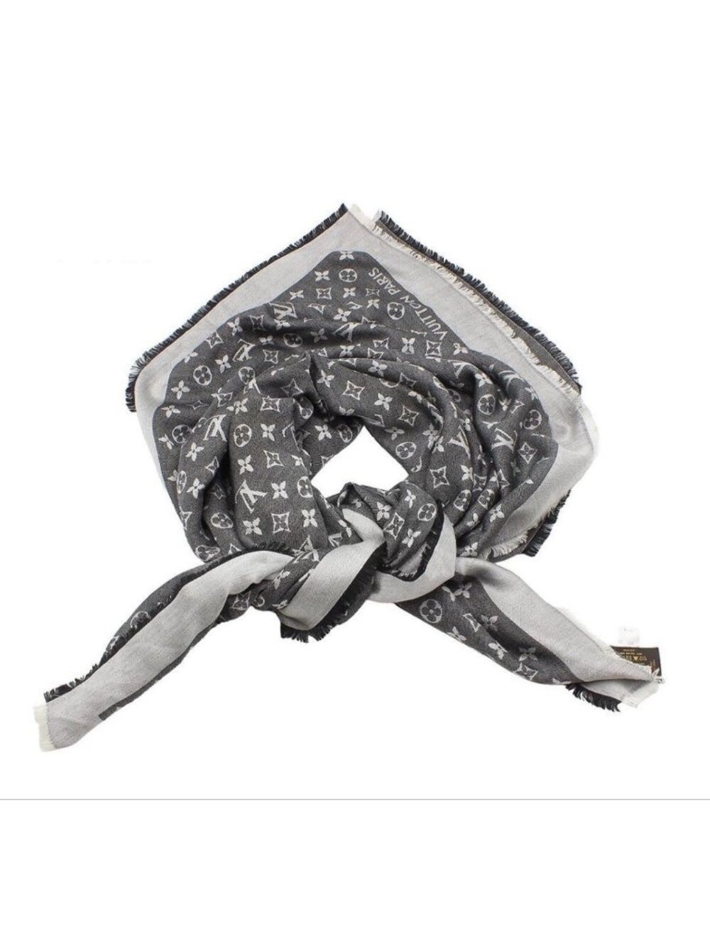 Louis Vuitton Shawl Monogram Denim Scarf